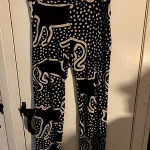 Nanso pant 2XL Black & white